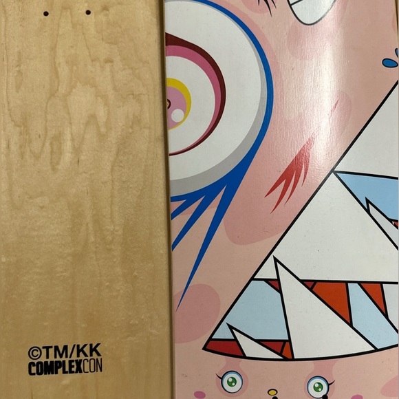 COMPLEX CON EXCLUSIVE TAKASHI MURAKAMI SKATE DECK SET OF 3 - Picture 2 of 2